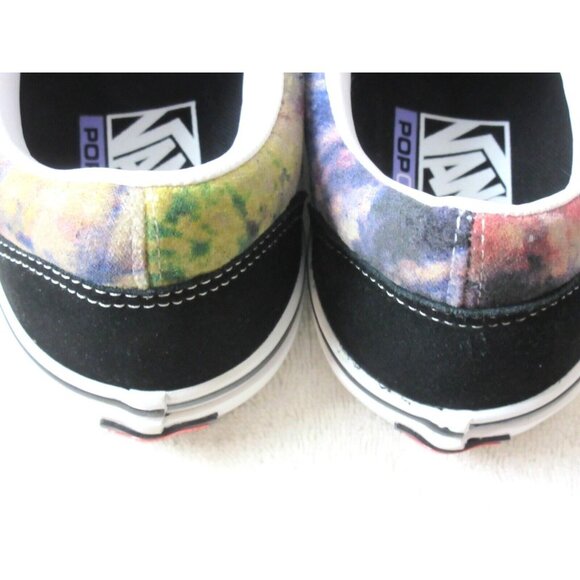 COPY - Vans Men's Skate Old Skool Tie Dye Terry Black Multi Canvas Suede Shoes … - Picture 5 of 5